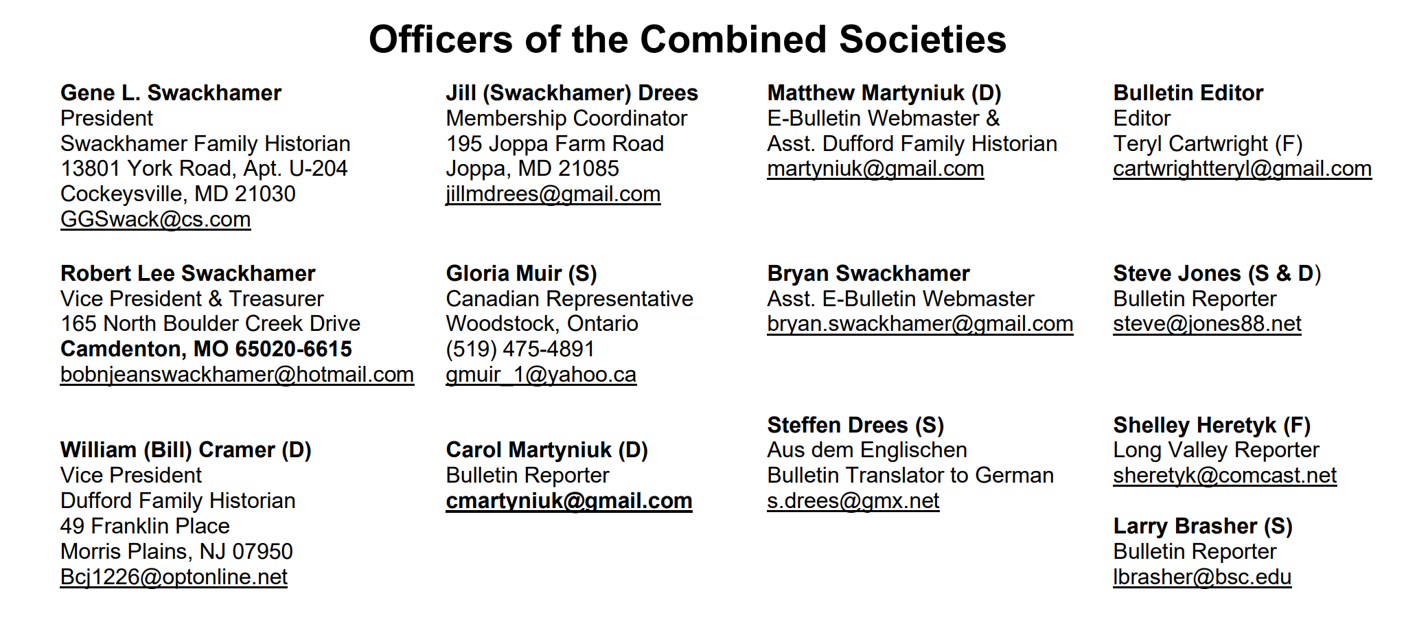 Officers